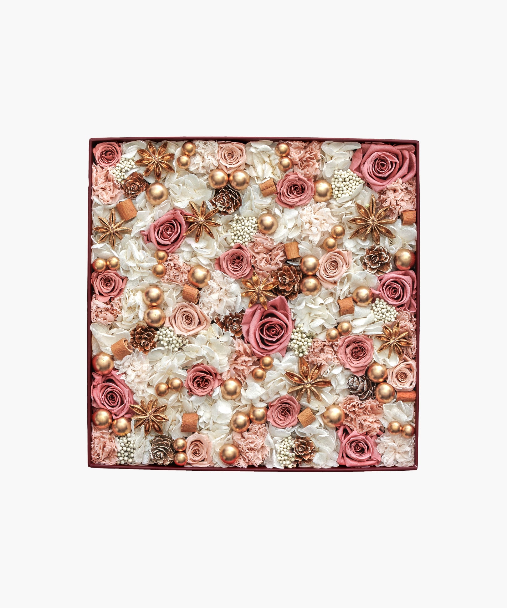 Snowlit Pines - White