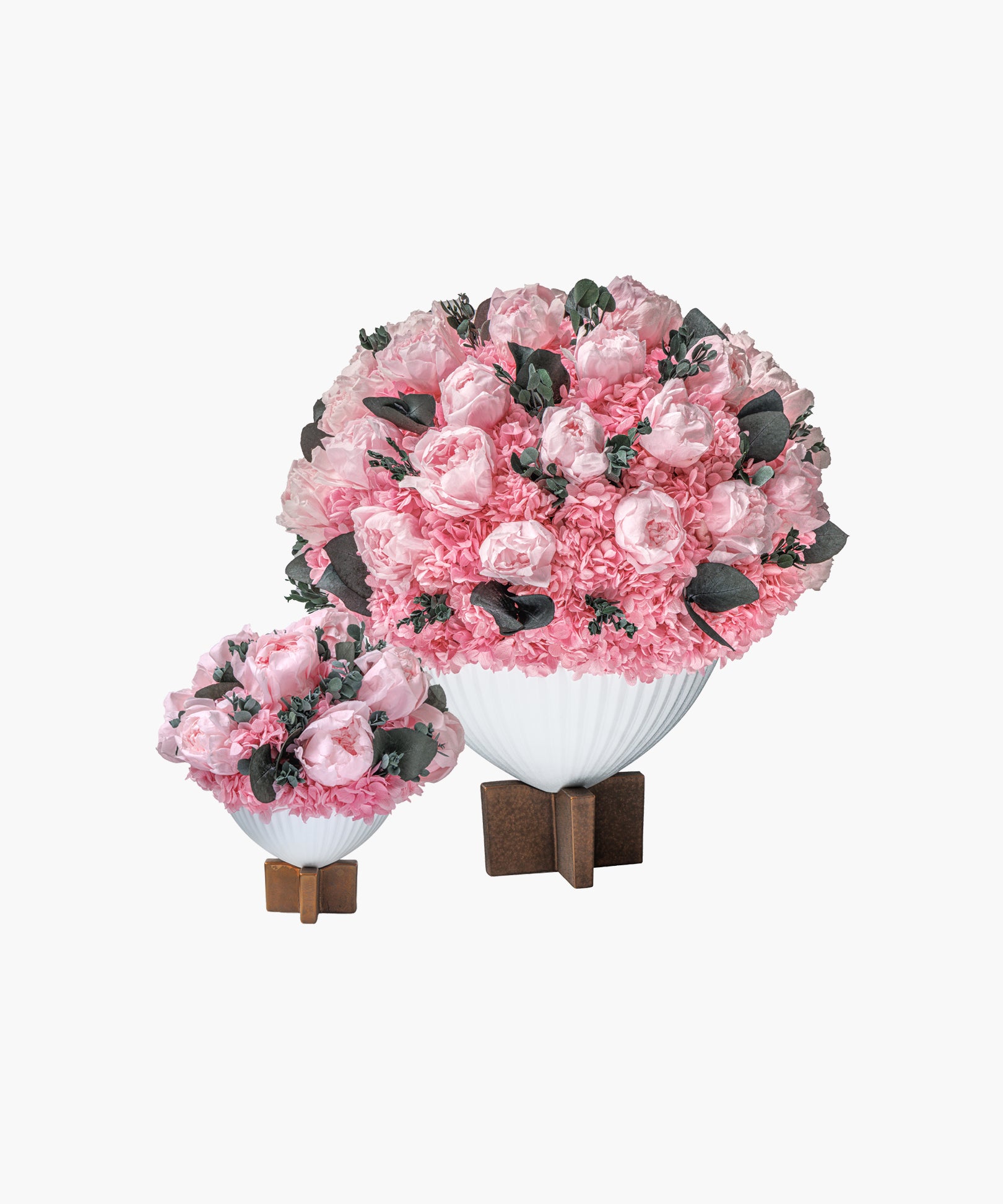 Peony Arrangement – Soft Pink(ピオニー アレンジメント – ソフトピンク)