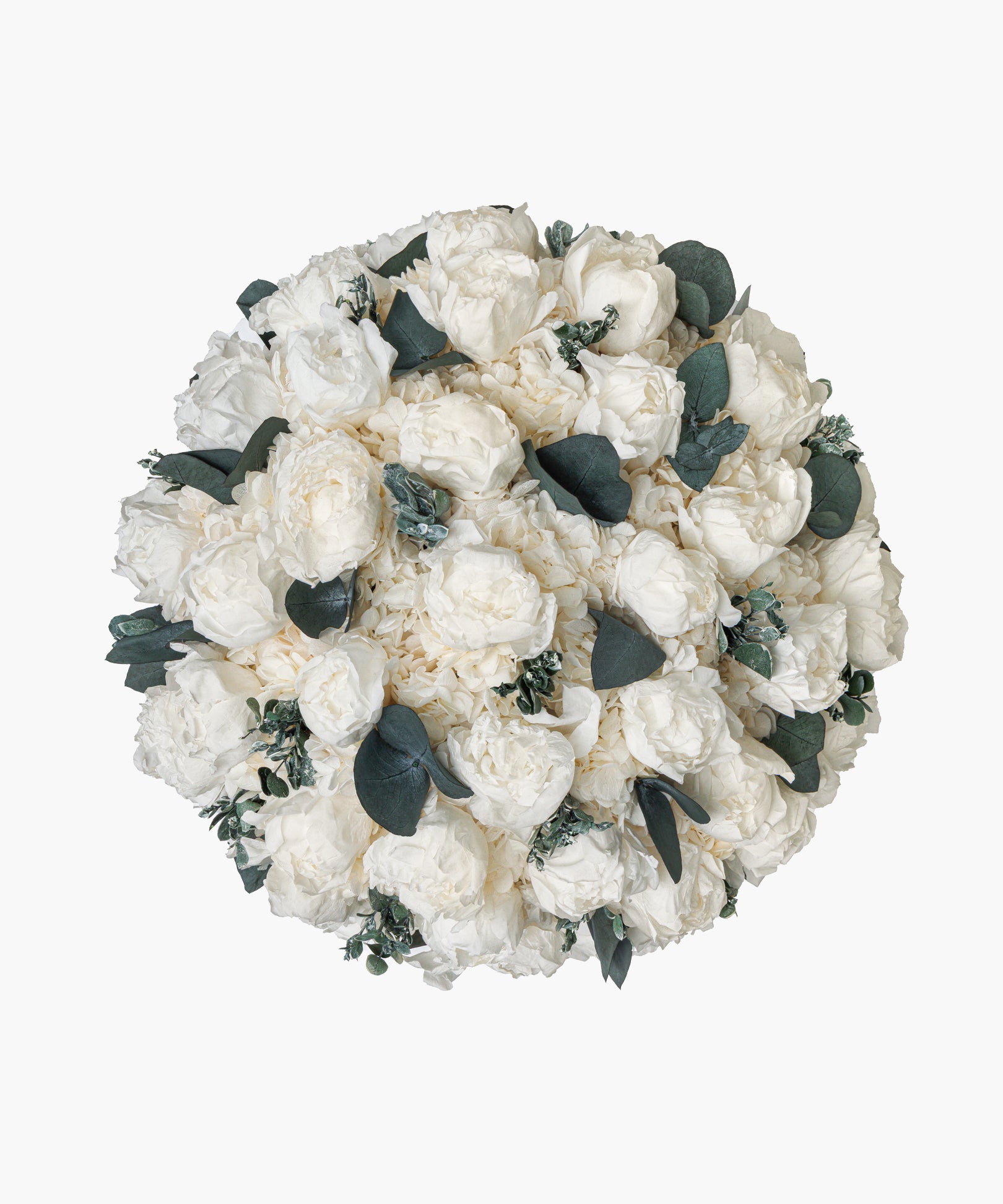 Peony Arrangement – Pure White(ピオニー アレンジメント – ピュアホワイト)
