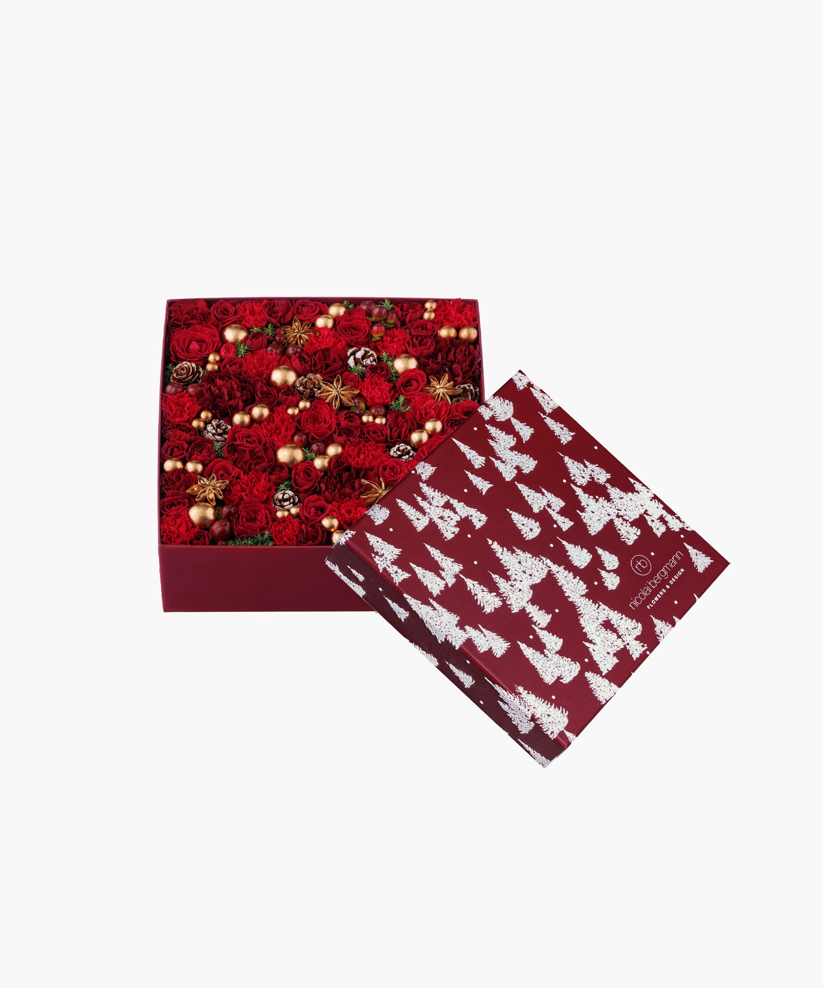 Snowlit Pines - red (スノーリット パインズ - レッド)