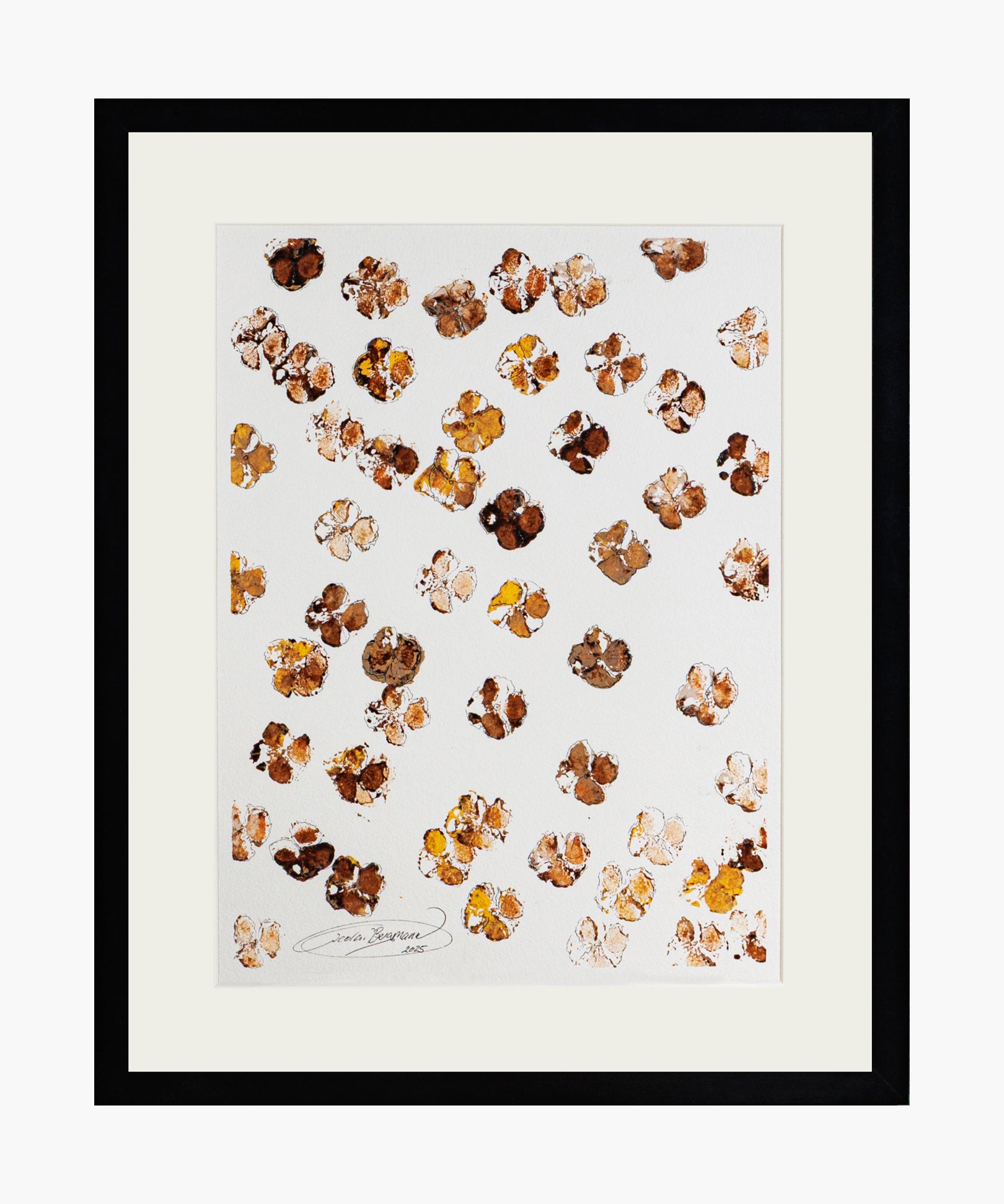 Acrylic Paint & Pen on ARCHES 300g cotton paper / アルシュ300gの綿紙にアクリルペイントとペンをのせて