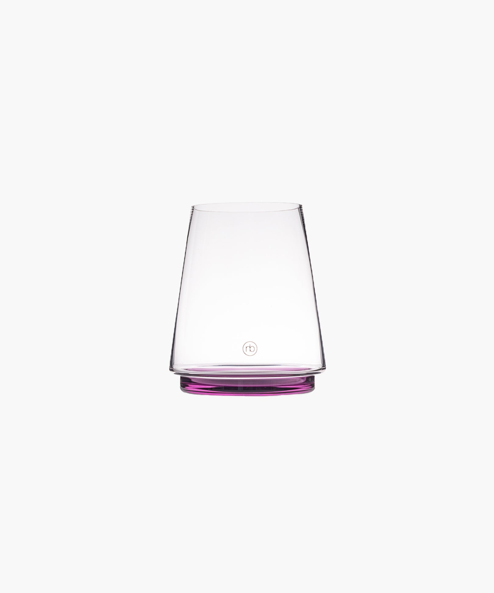 Color Pop Glass Vase (Iris)