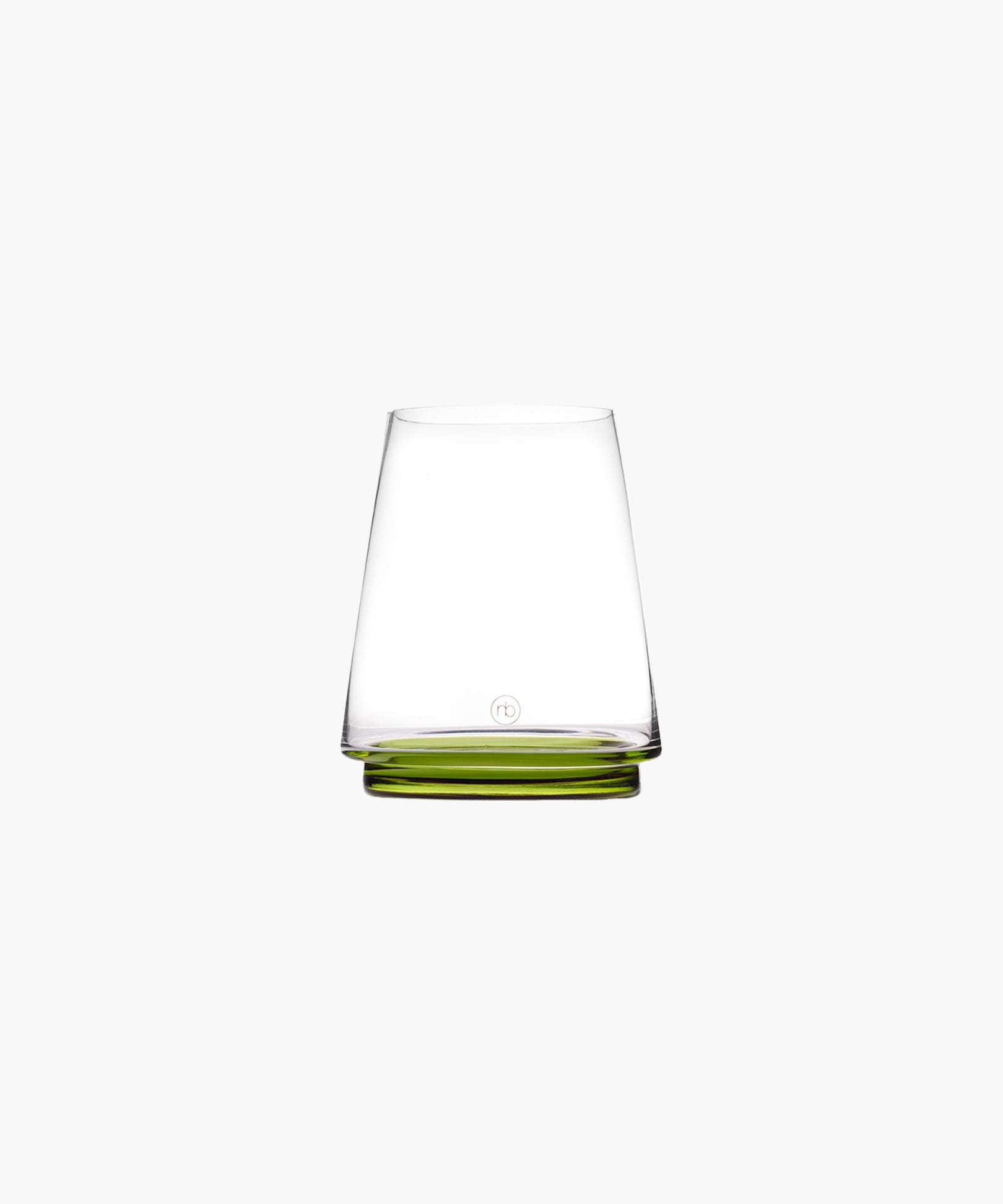 Color Pop Glass Vase (Kiwi)