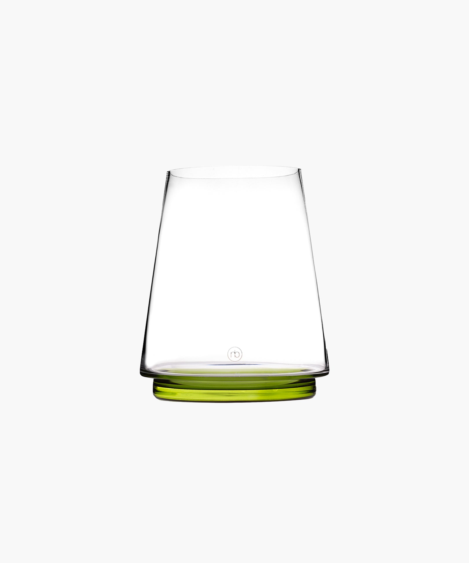 Color Pop Glass Vase (Kiwi)
