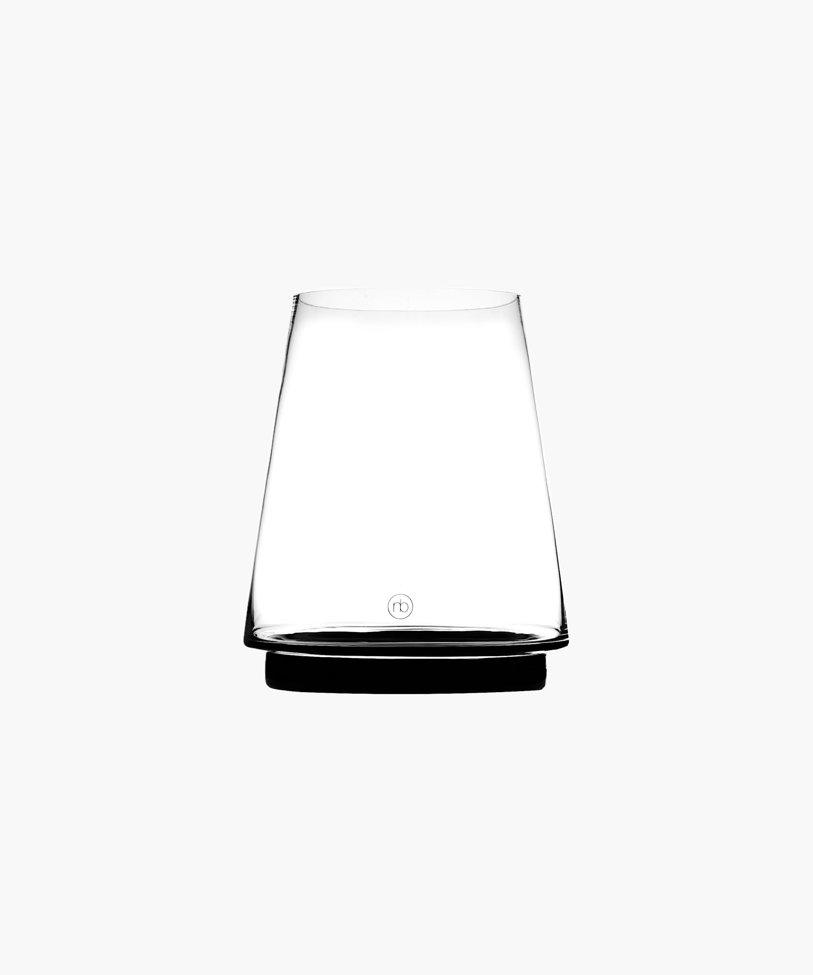 Color Pop Glass Vase (Midnight Black)