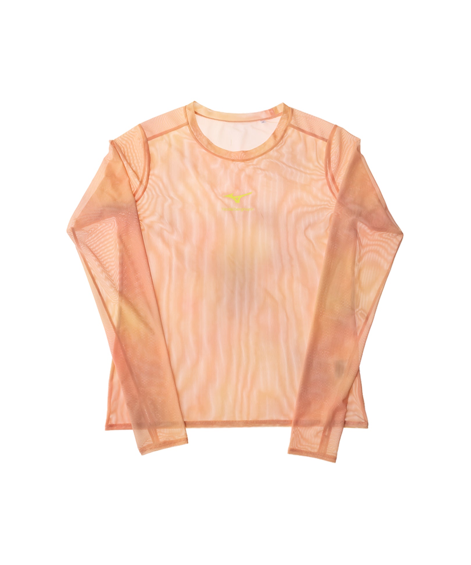 SHEER LONG-SLEEVE T-SHIRT PINK (シアーTシャツ ピンク)
