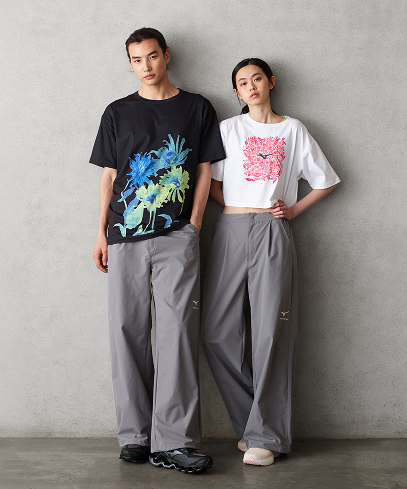 WIDE PANTS FROST GRAY