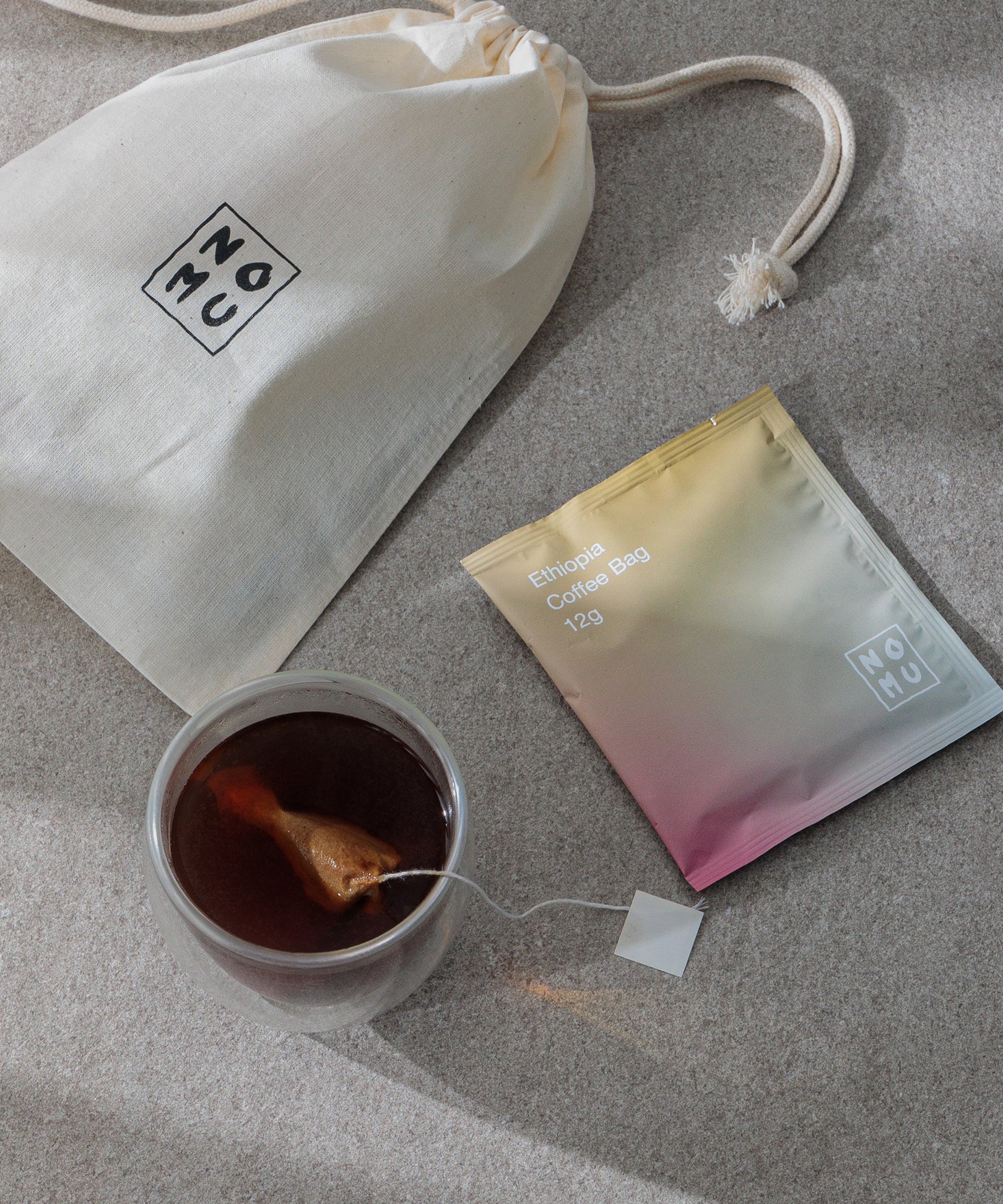 Summer Gift Set Lemon Light with Coffee Bags