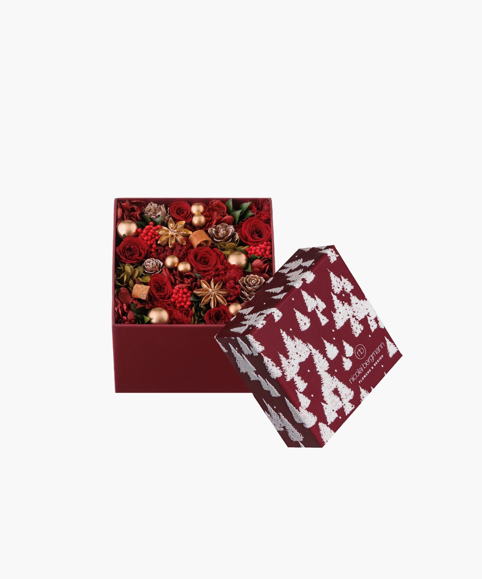 Snowlit Pines - Red（スノーリット パインズ - レッド）