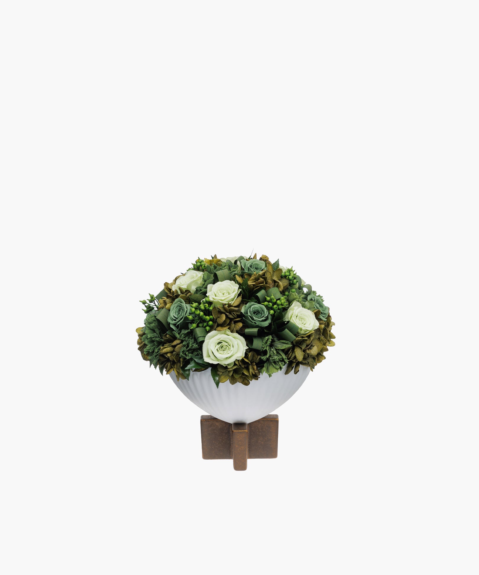 Viridian Garden (Chrysanthemum Vase)