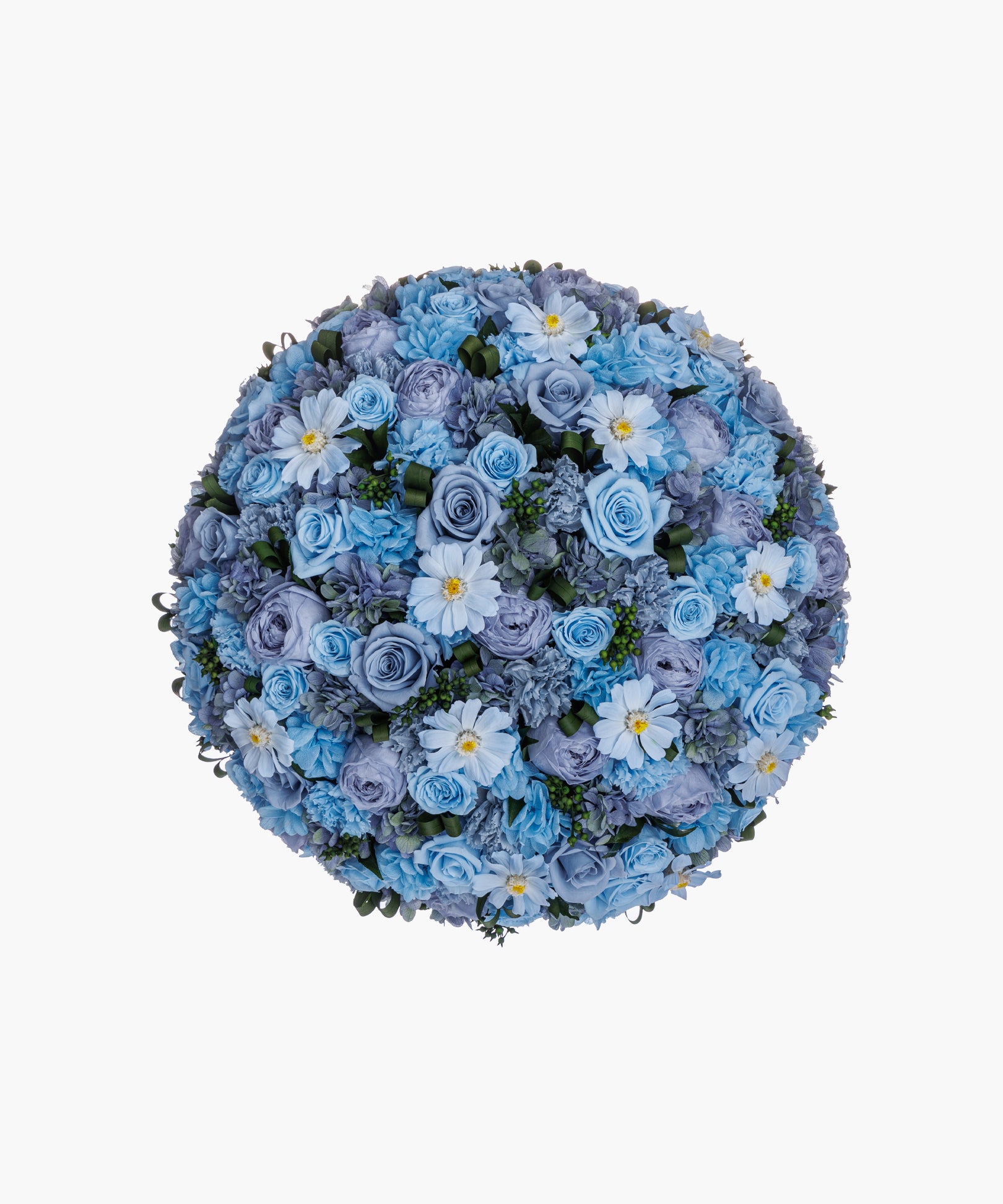 Blue Feast (Chrysanthemum Vase)