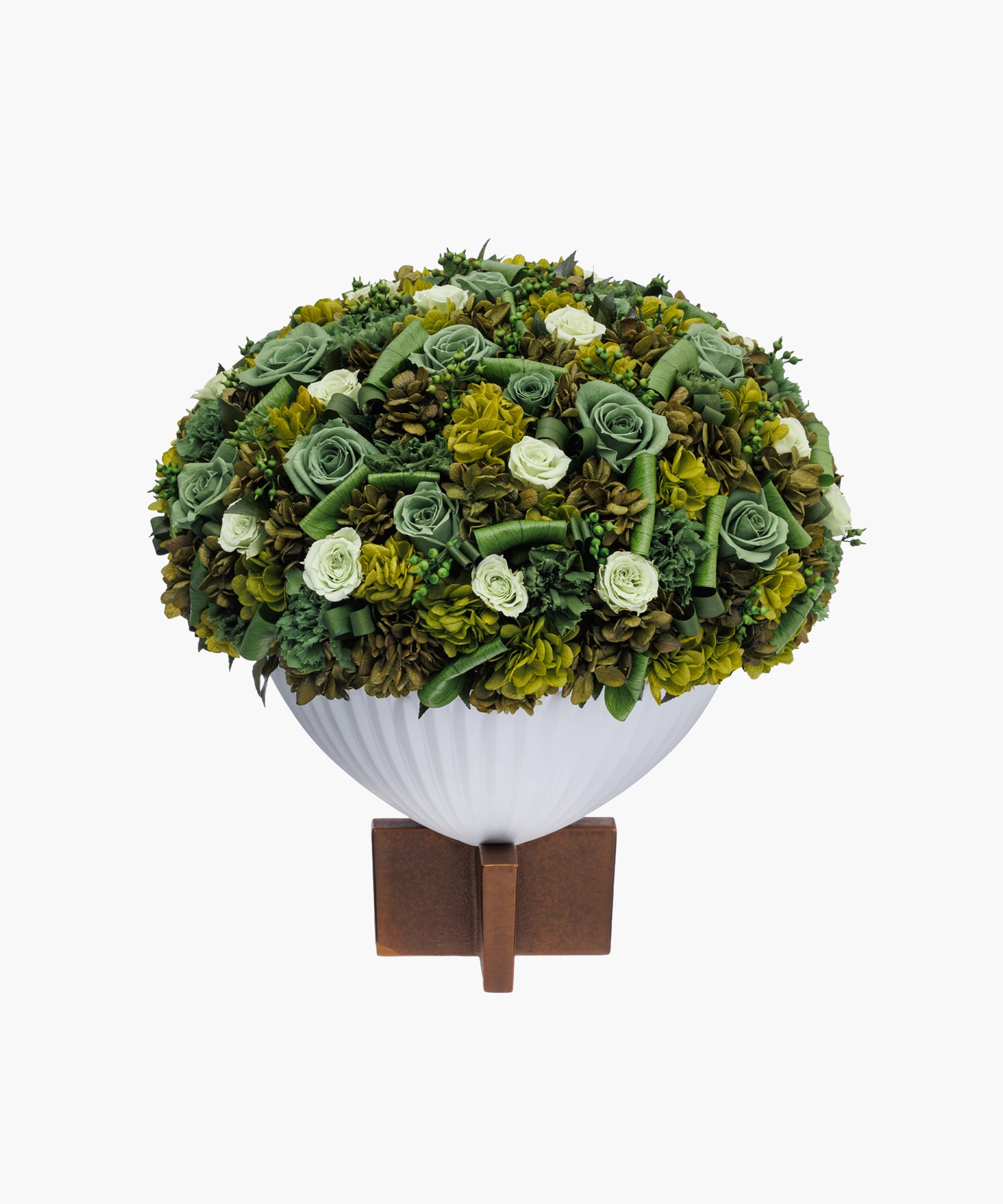 Viridian Garden (Chrysanthemum Vase)