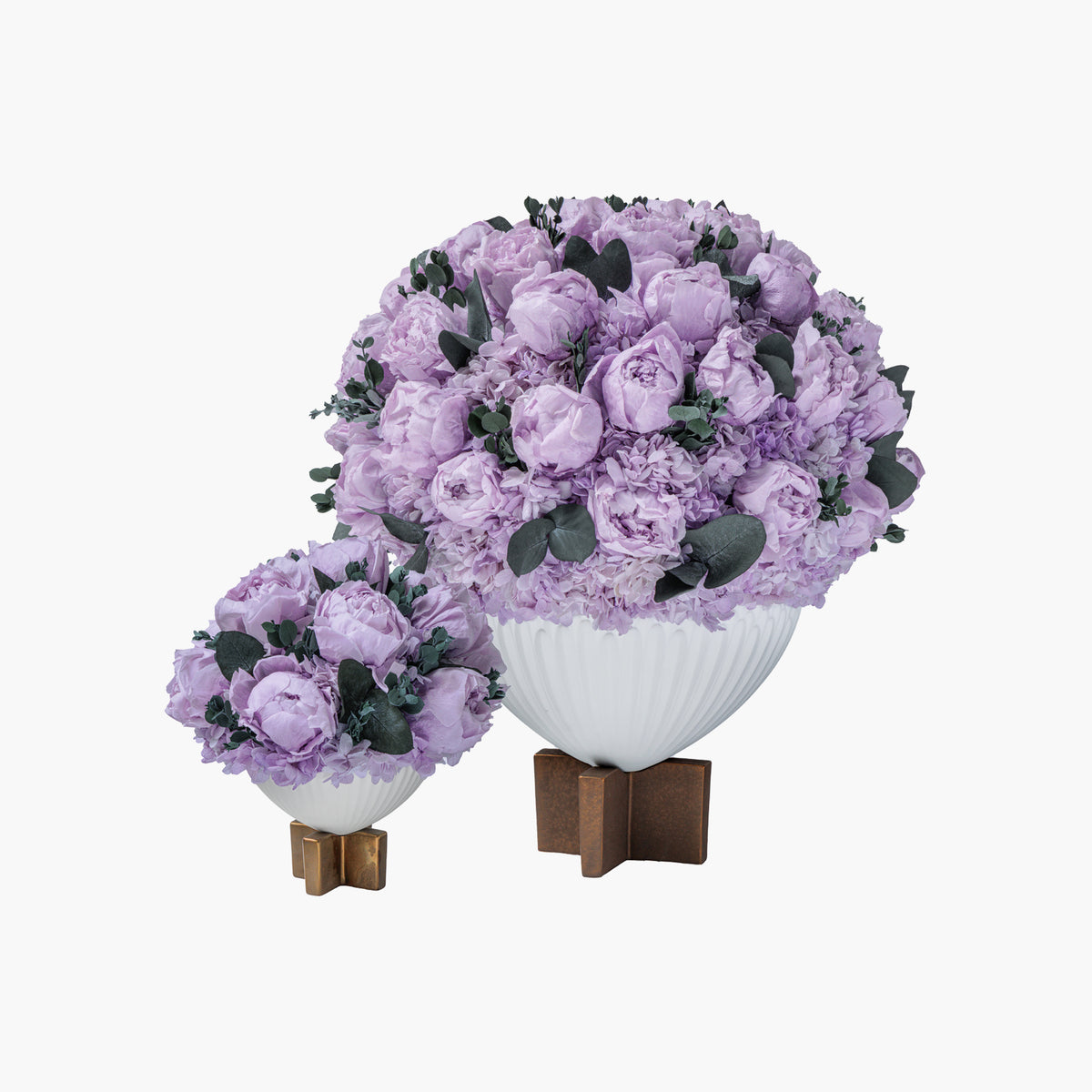 Peony Arrangement – Lilac Mist（ピオニー アレンジメント