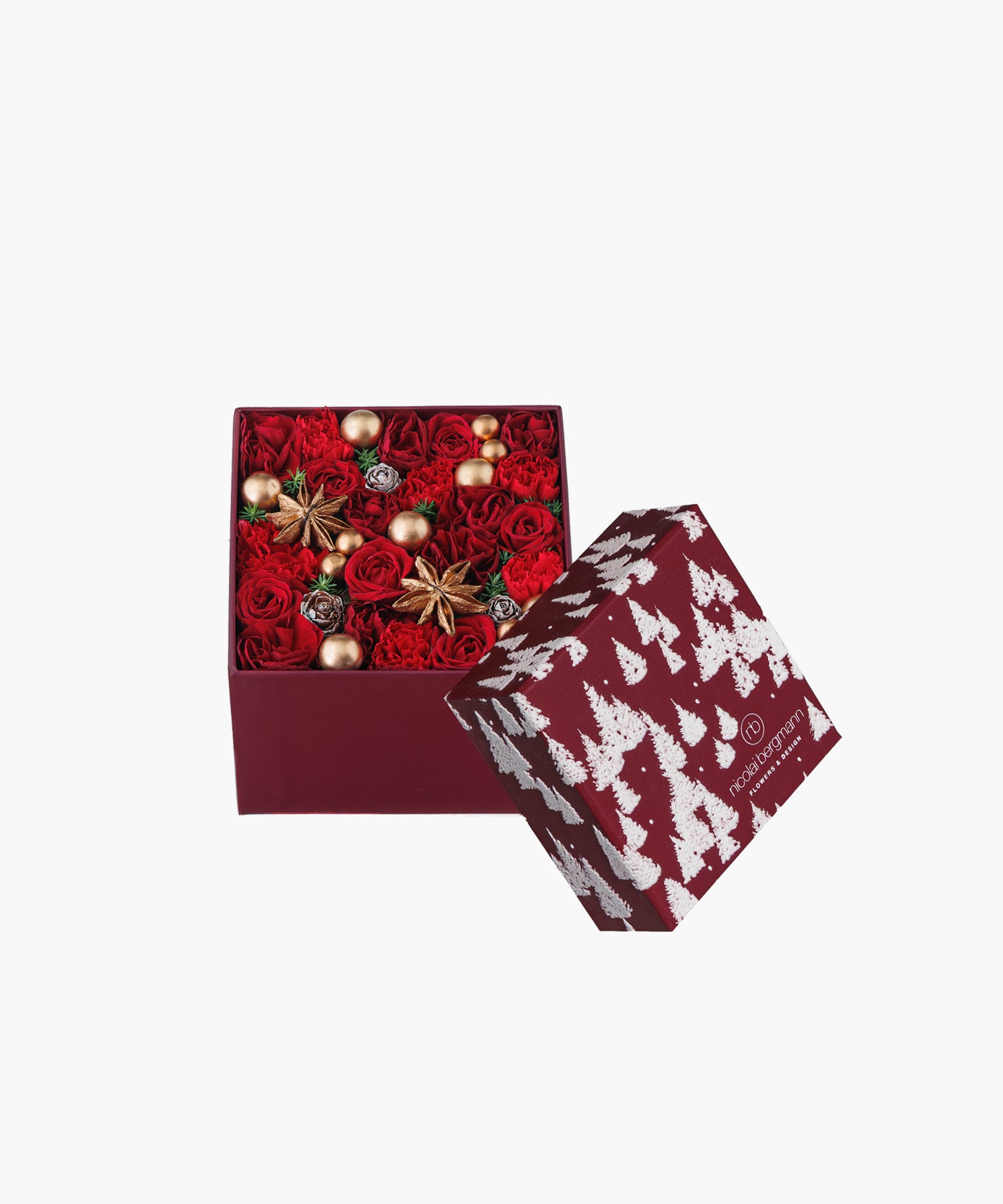 Snowlit Pines - red （スノーリット パインズ - レッド）