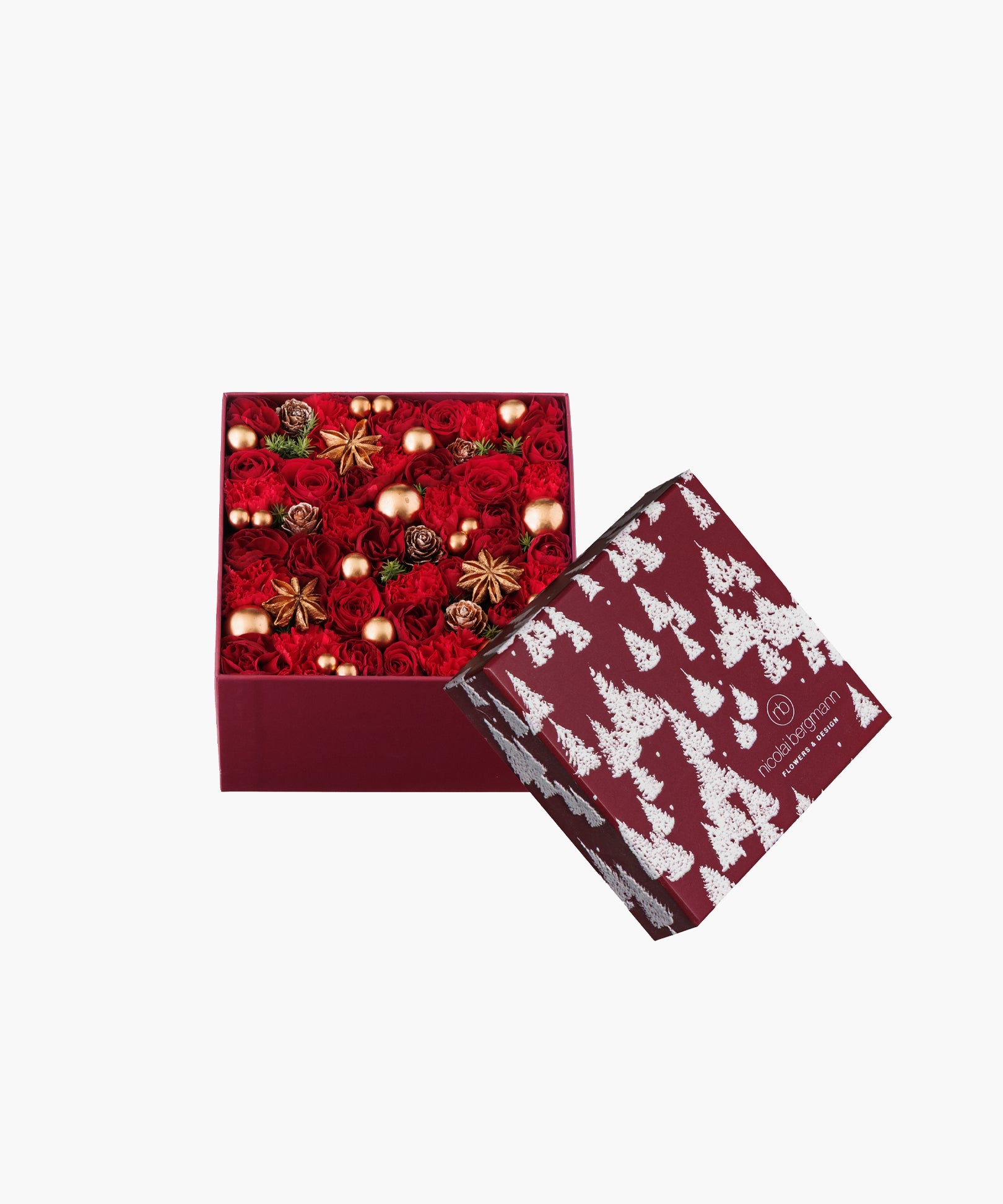 Snowlit Pines - red （スノーリット パインズ - レッド）