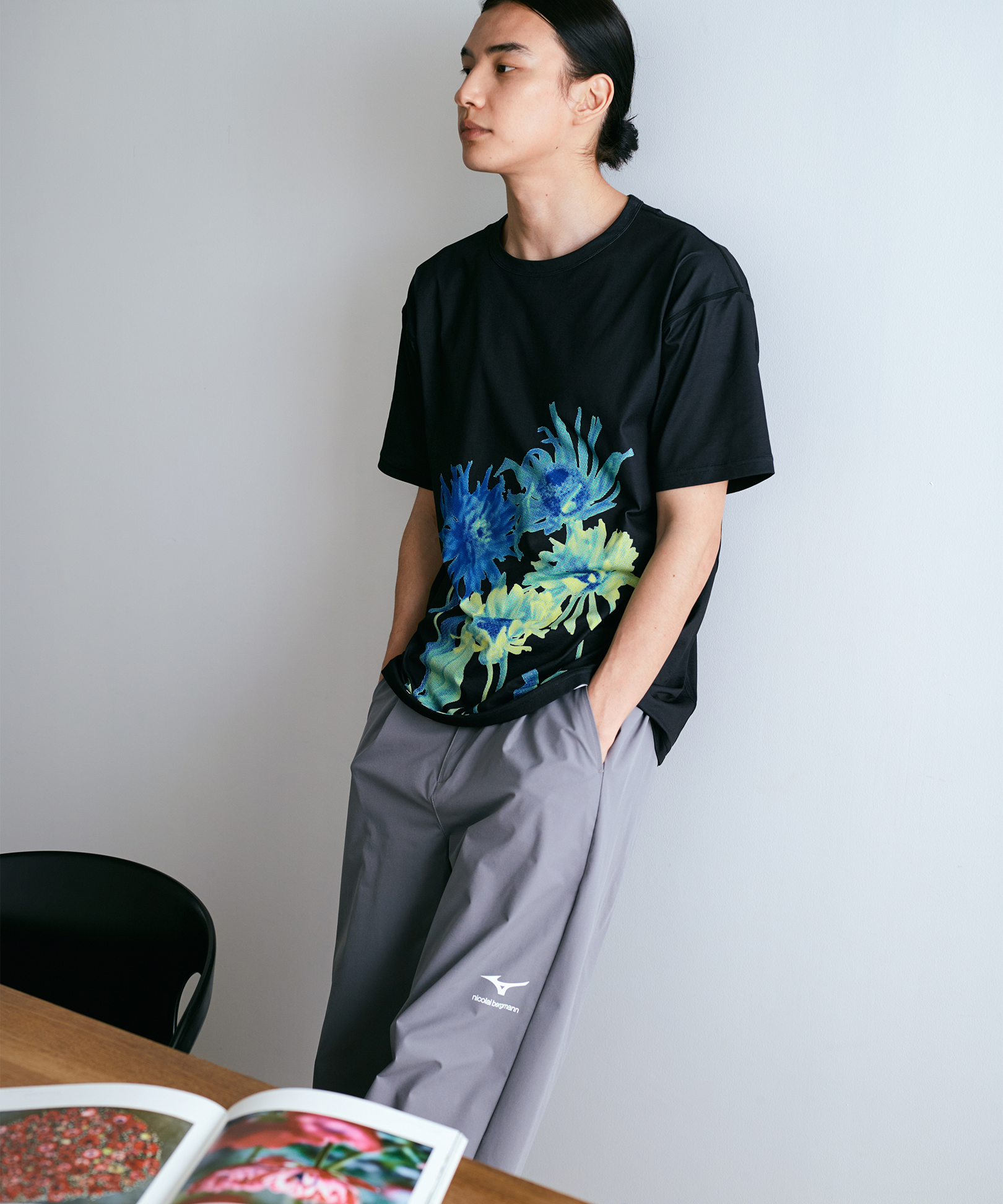 WIDE PANTS FROST GRAY