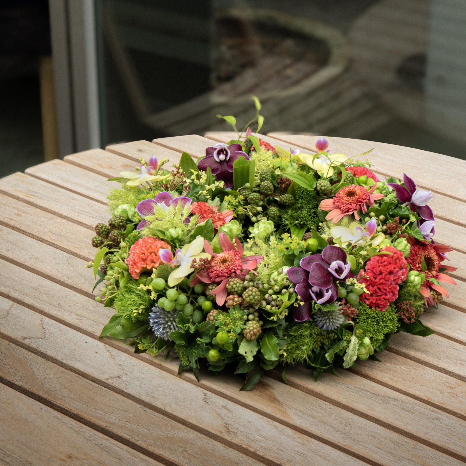Late Summer Table Wreath
