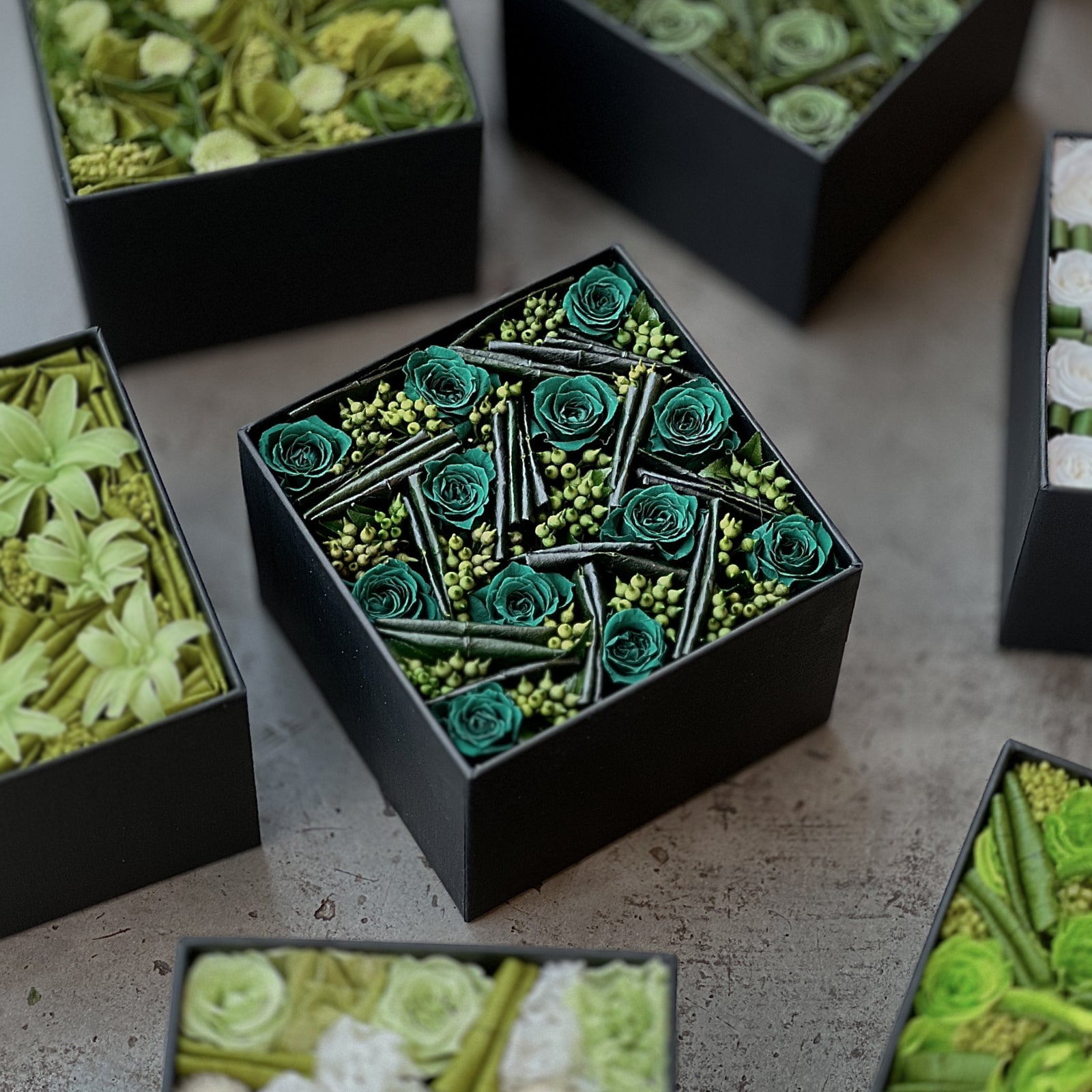 Sophisticated Green Box