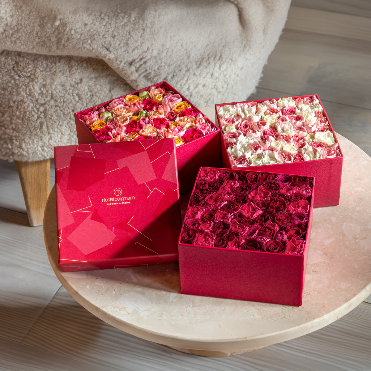 マザーズデイ スペシャル フラワーボックス [フレッシュMサイズ]