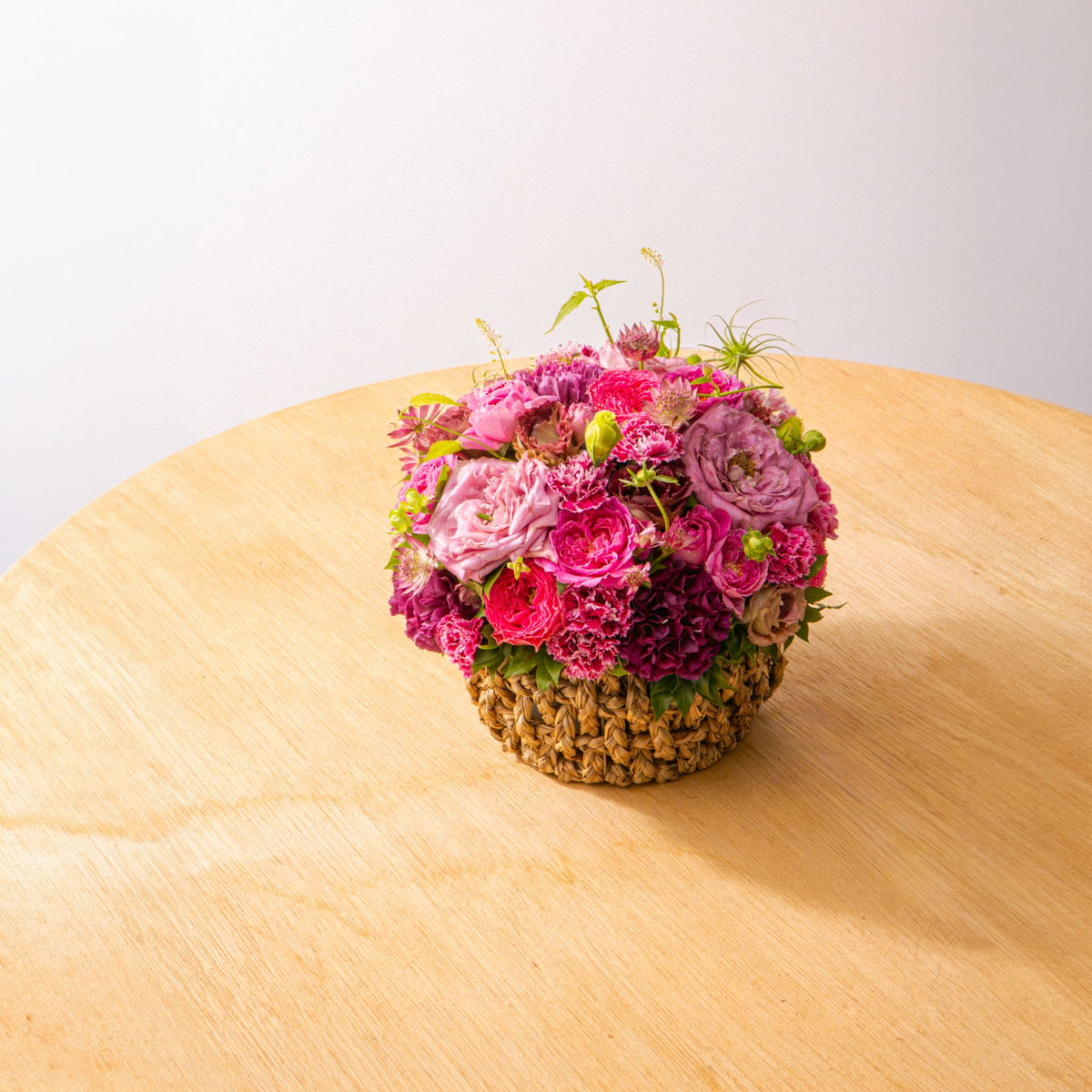 Fuchsia Pink Basket