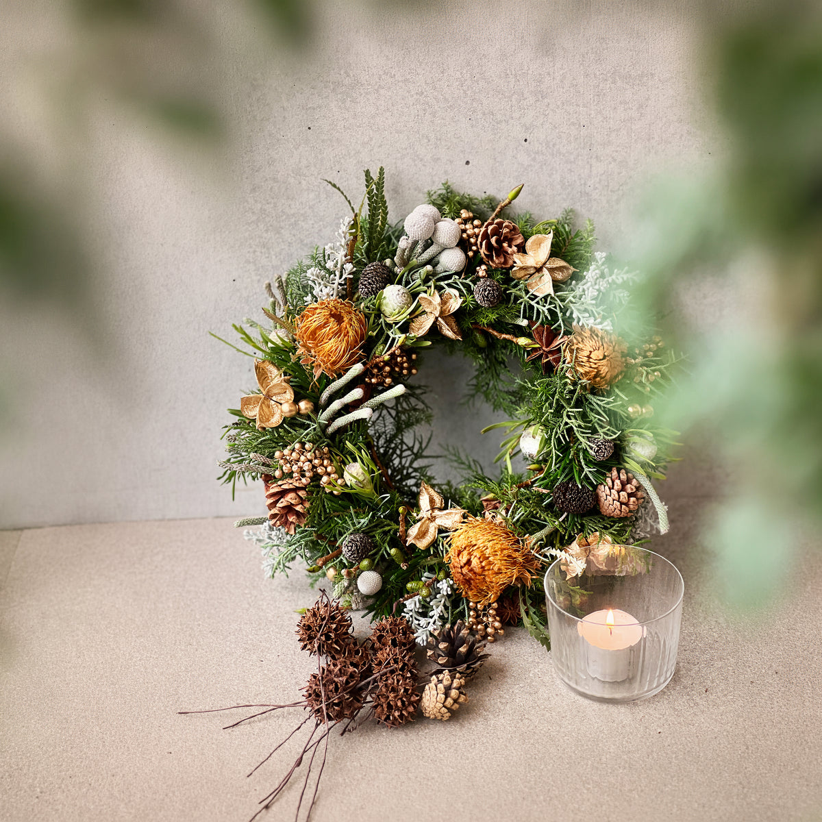 Winter Forest Wreath