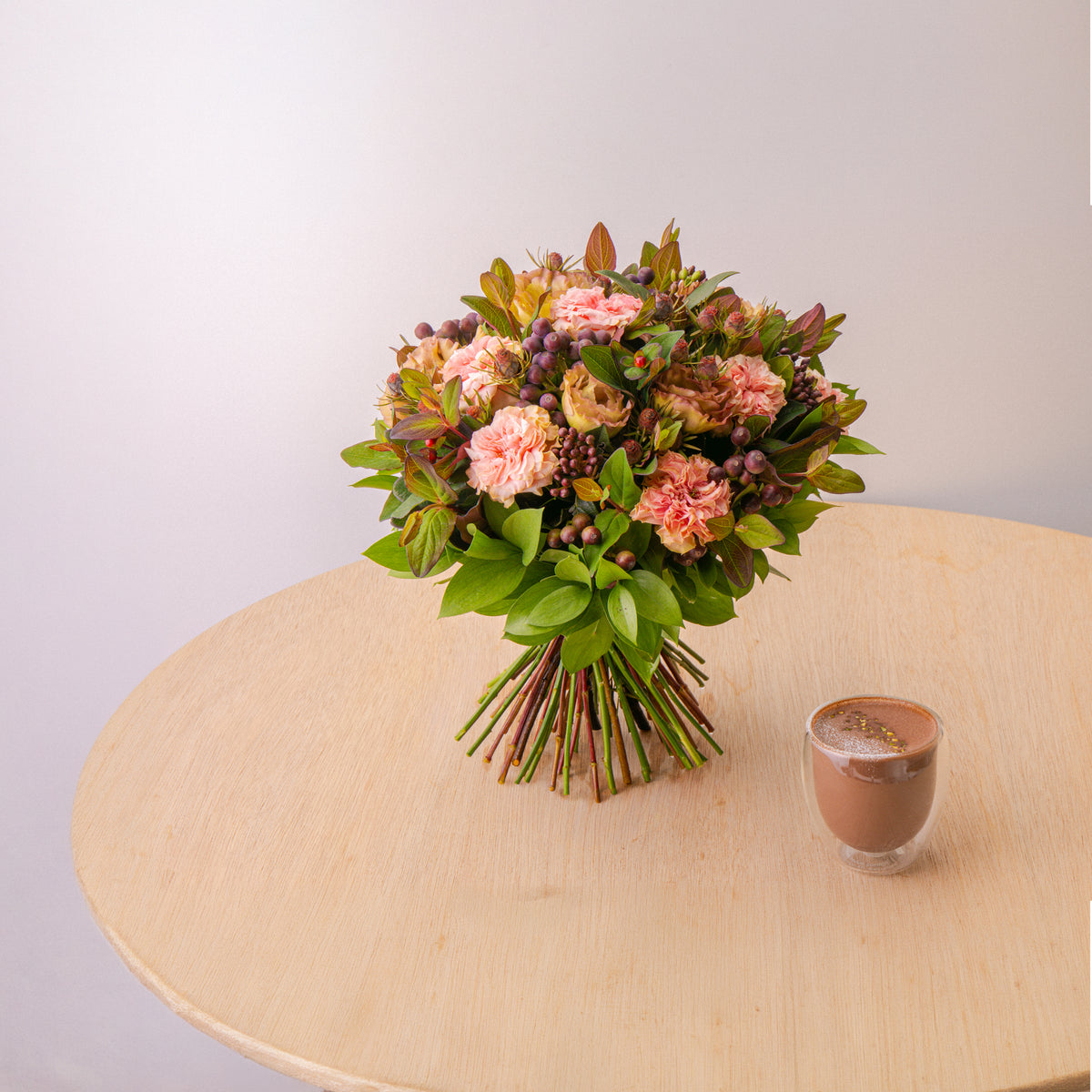 Morning Bouquet  Caramel Apple Latte