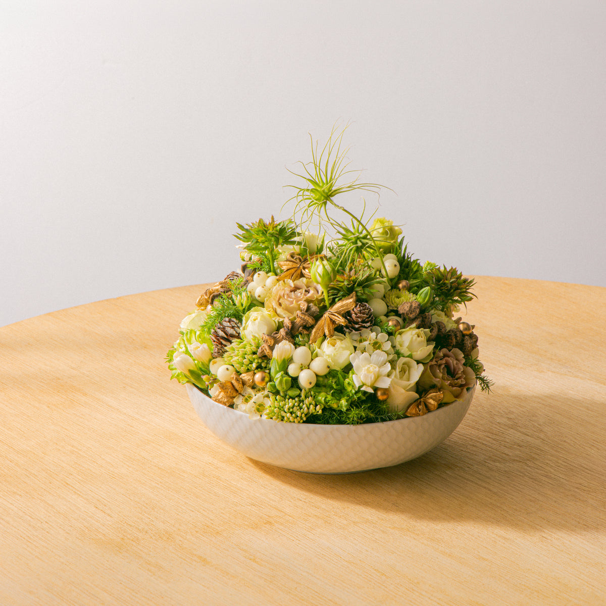 Christmas Flowers with Meissen