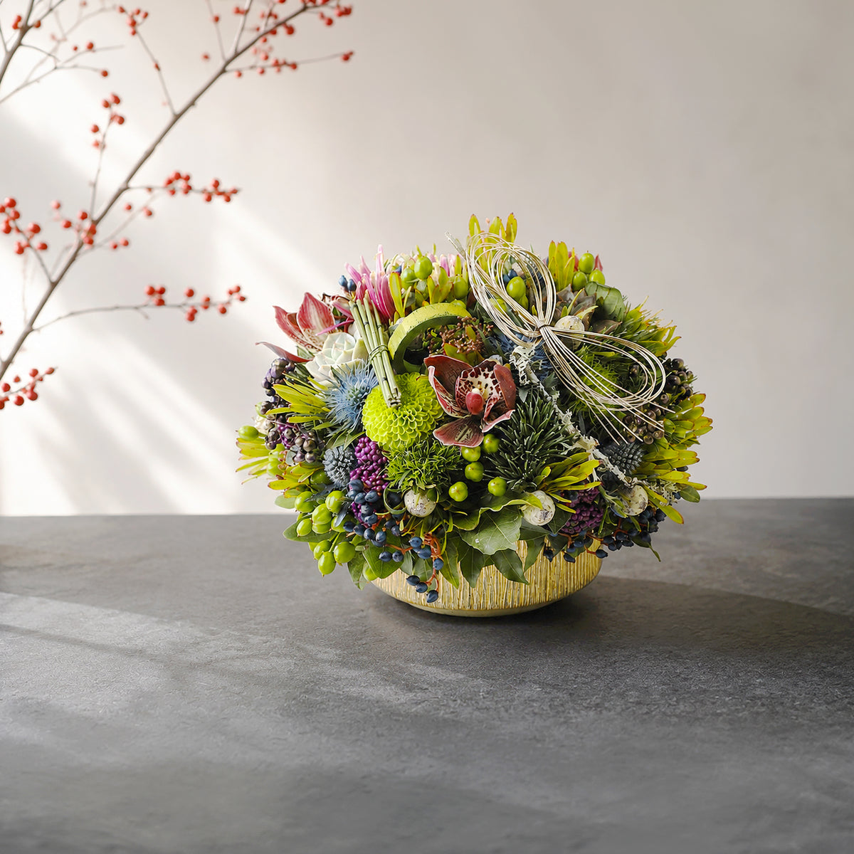 Modern New Year Arrangement

