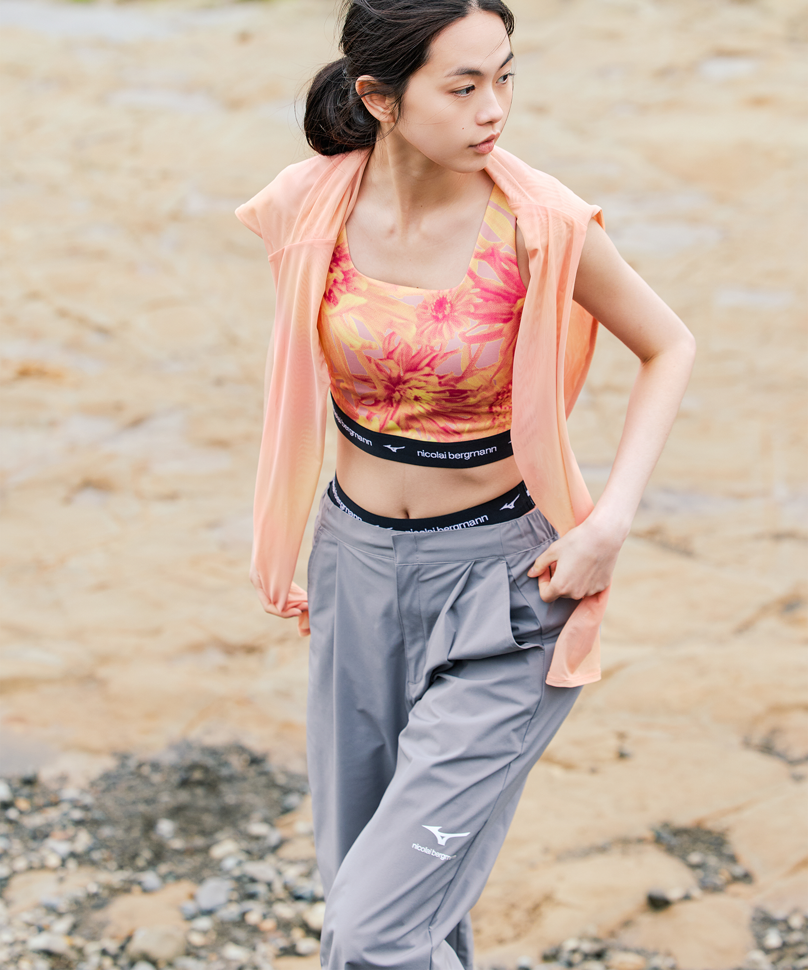 WIDE PANTS FROST GRAY