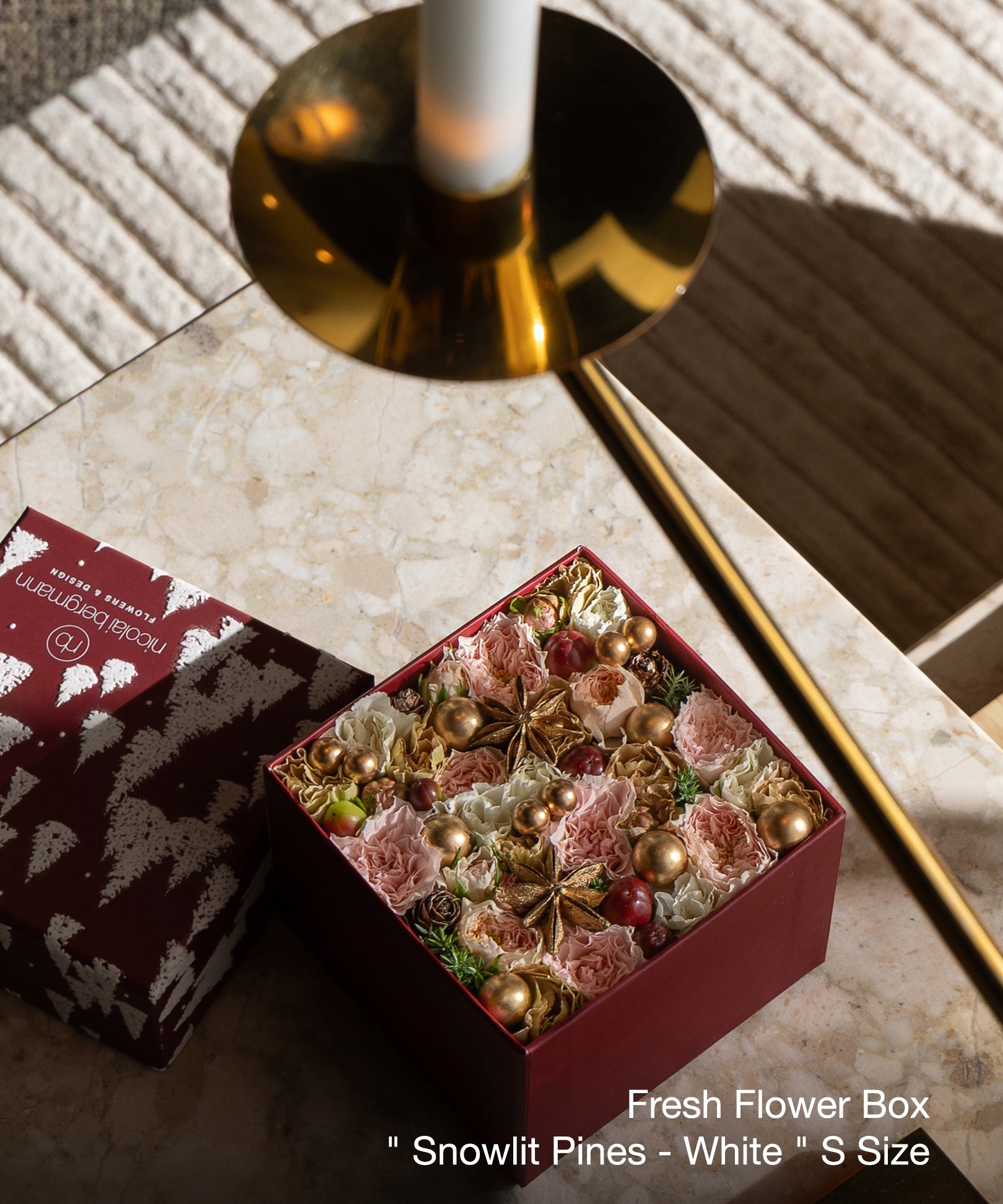 Snowlit Pines - White （スノーリット パインズ - ホワイト）