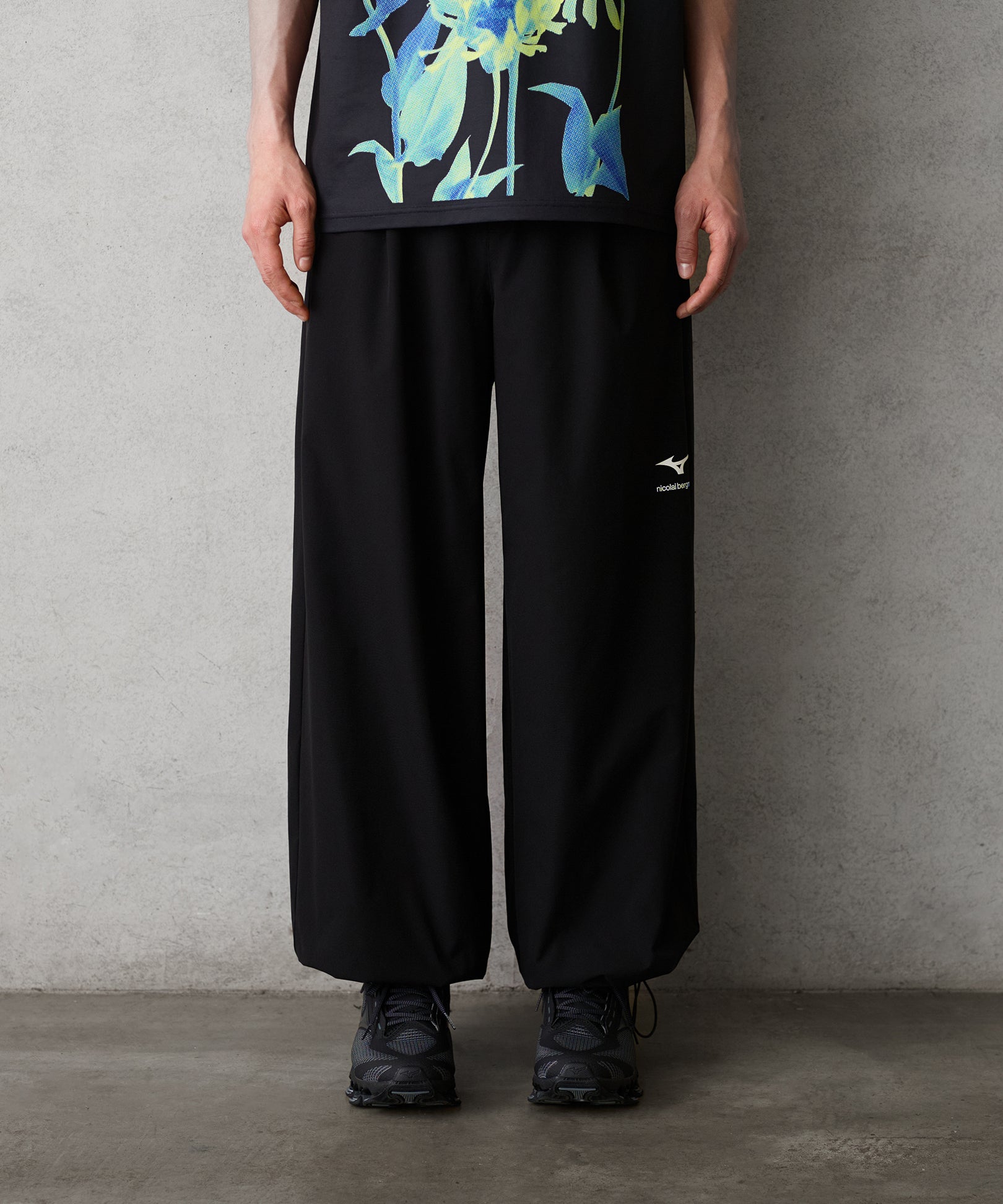 WIDE PANTS BLACK （ワイドパンツ ブラック）