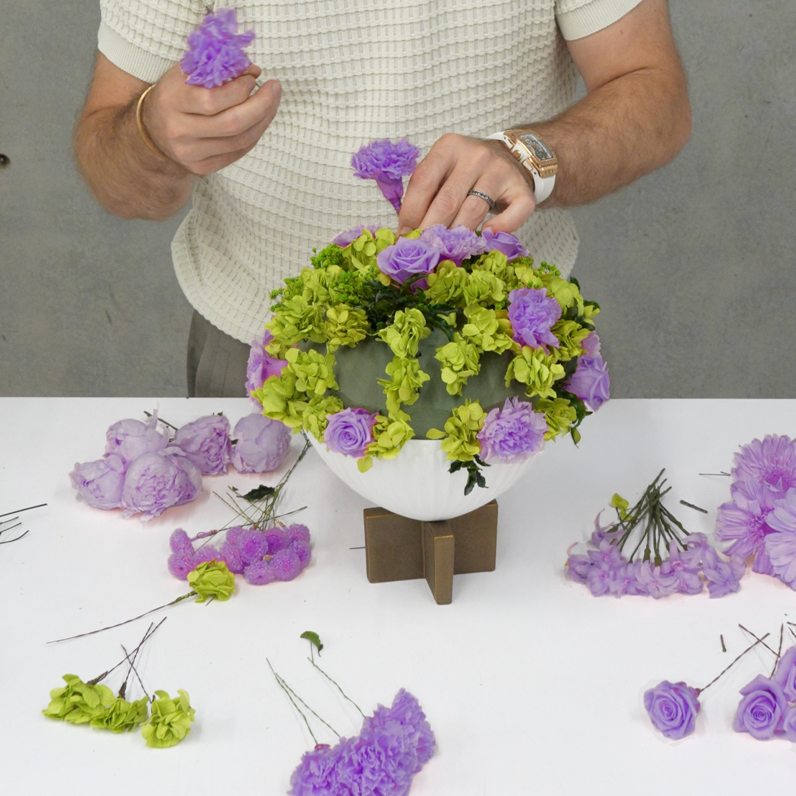 Nicolai Bergmann Preserved Flower Workshop