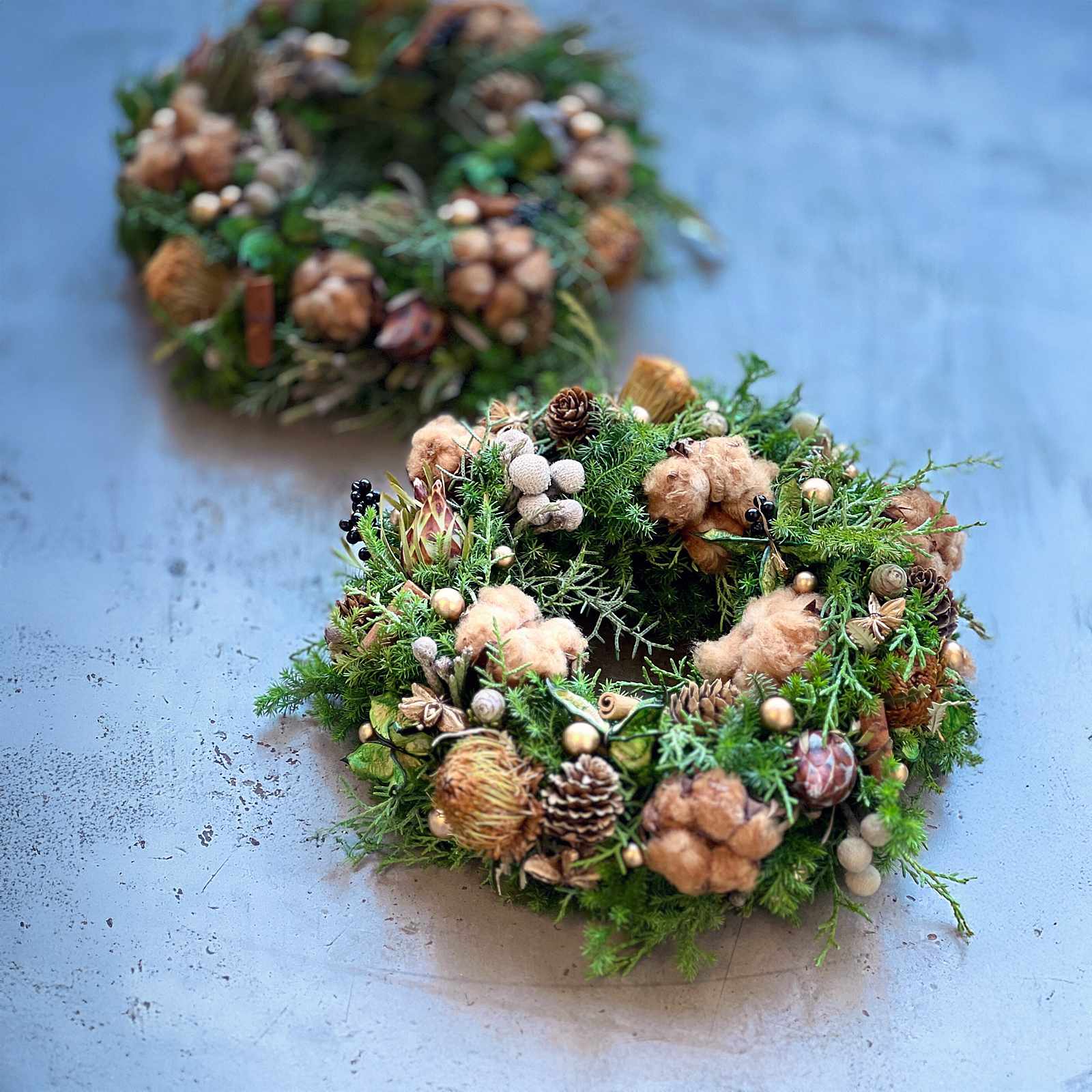 Easy Little Winter Wreath Workshop