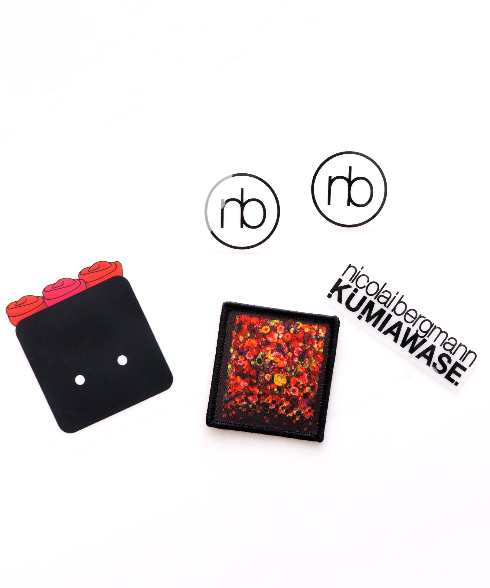 【新品】nicolaibergmann KUMIAWASE 全色3点セット 2-Piece Original Patch & Mini Pouch Set